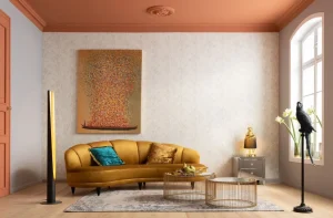 Sohvat>KARE Design Dschinn Sohva 3-istuttava, Amber 233cm