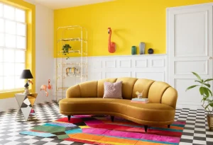 Sohvat>KARE Design Dschinn Sohva 3-istuttava, Amber 233cm
