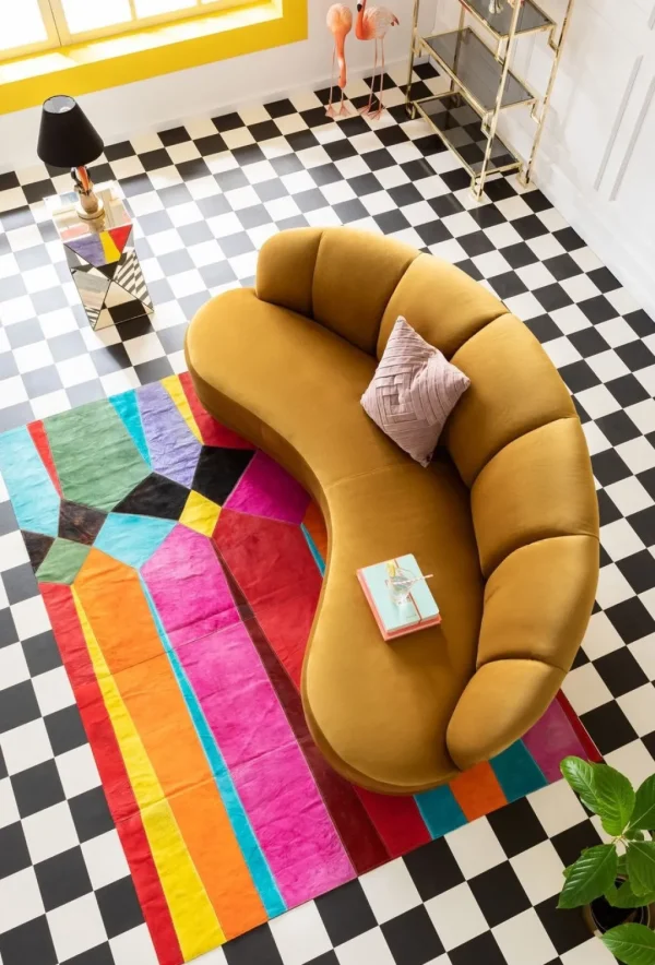 Sohvat>KARE Design Dschinn Sohva 3-istuttava, Amber 233cm