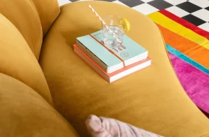 Sohvat>KARE Design Dschinn Sohva 3-istuttava, Amber 233cm