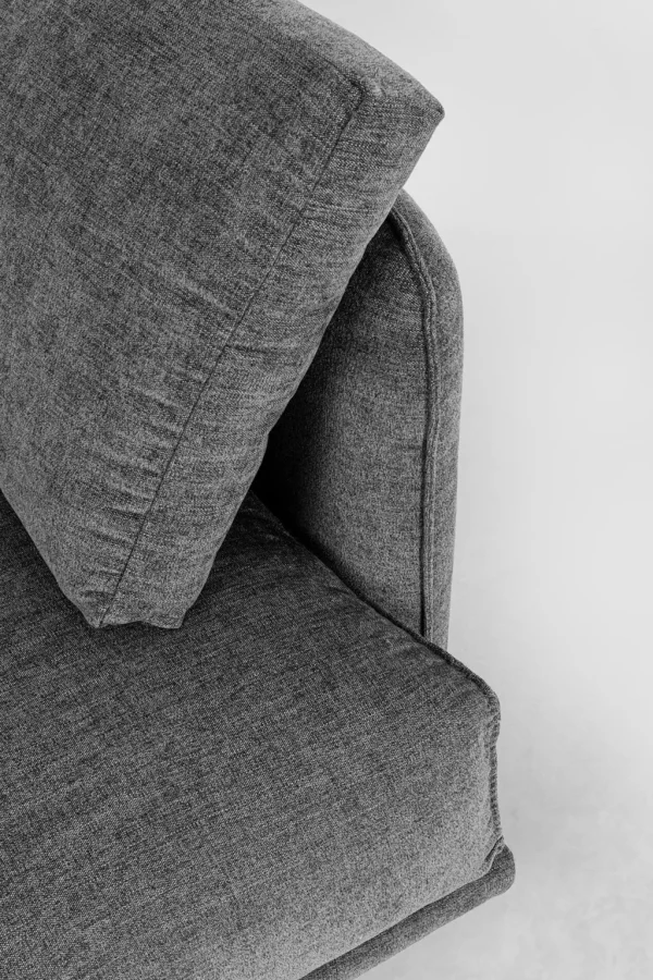 Sohvat>KARE Design Edna Sohva 3-istuttava, Harmaa 245cm