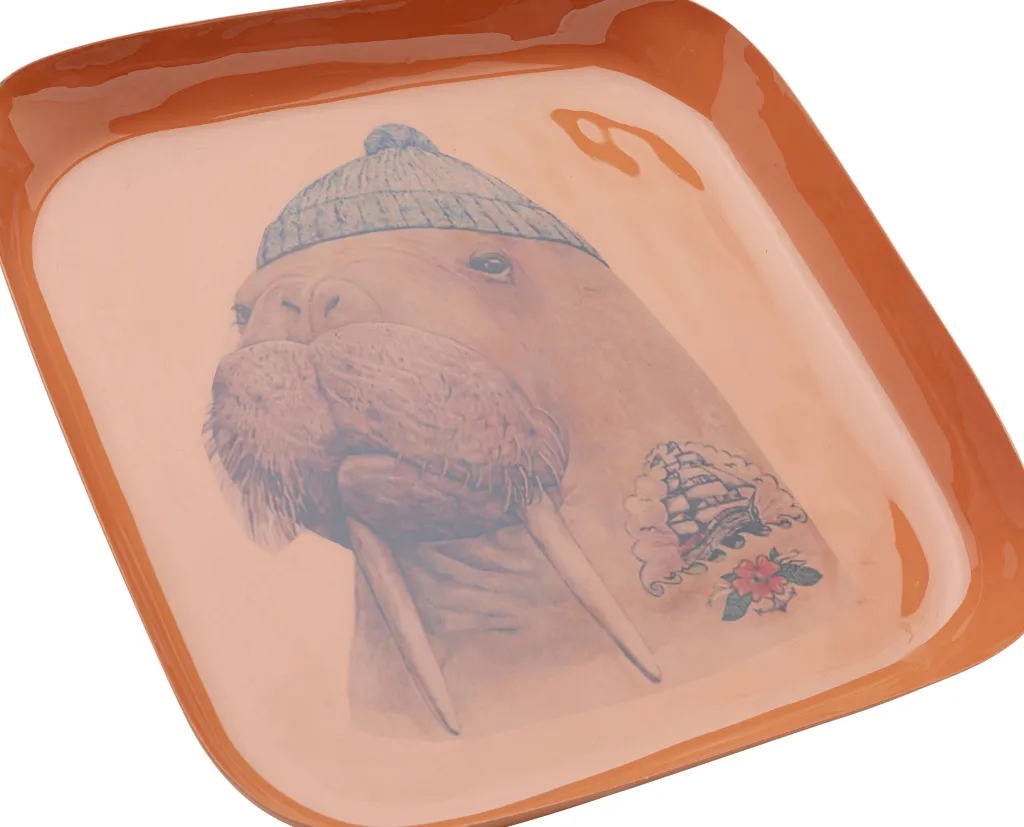 ego_walrus_tarjotin_xcm_1.webp Tarjottimet | Keittiö Ja Astiat>KARE Design Ego Walrus Tarjotin 21x21cm
