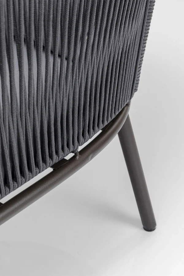 Olohuone | Nojatuolit>KARE Design Elba Nojatuoli, Harmaa, Ulkokaluste