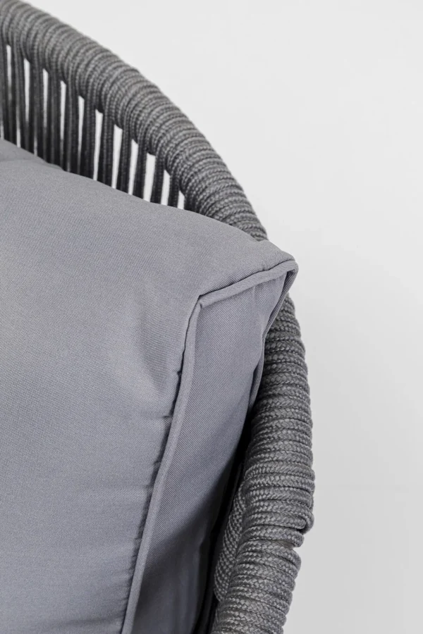 Olohuone | Nojatuolit>KARE Design Elba Nojatuoli, Harmaa, Ulkokaluste