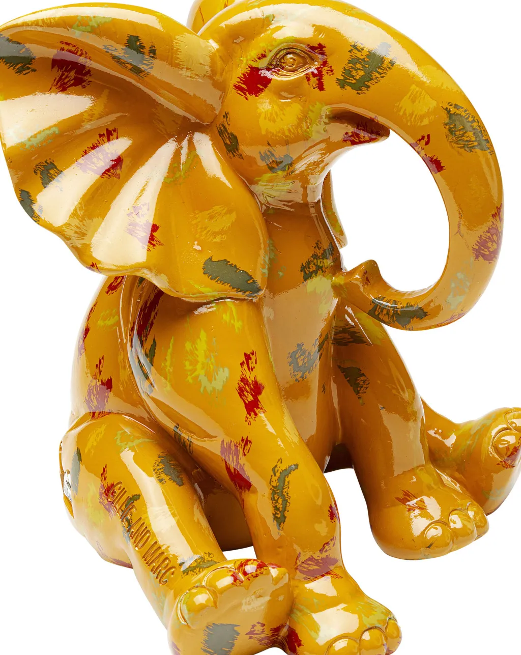 elephant_dots_elefantti_koristeesine_keltainen_cm_0.webp Koriste-Esineet>KARE Design Elephant Dots Elefantti Koriste-esine Keltainen 18cm