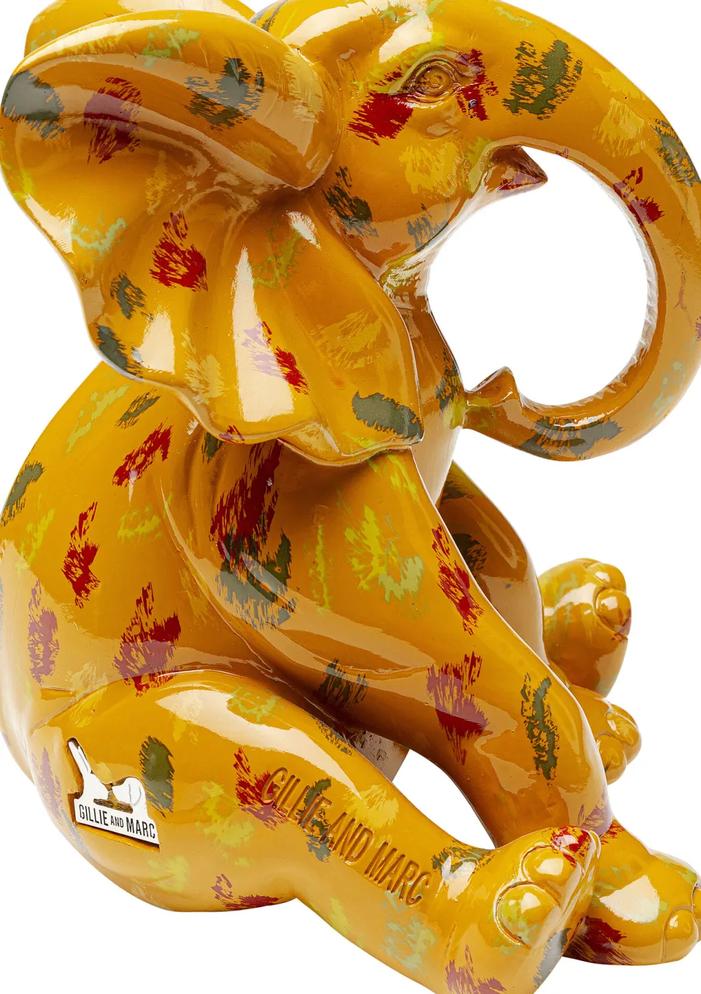 elephant_dots_elefantti_koristeesine_keltainen_cm_1.webp Koriste-Esineet>KARE Design Elephant Dots Elefantti Koriste-esine Keltainen 18cm