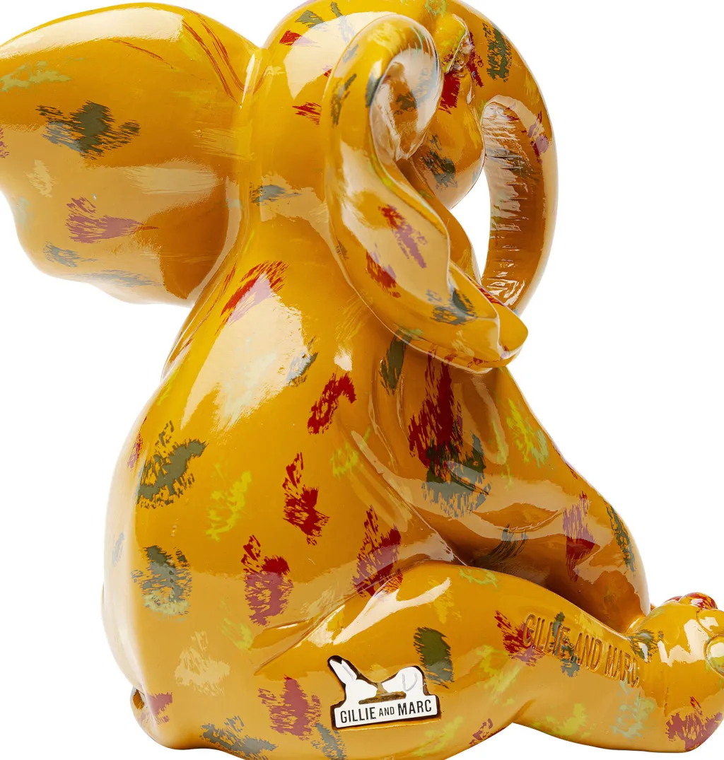 elephant_dots_elefantti_koristeesine_keltainen_cm_2.webp Koriste-Esineet>KARE Design Elephant Dots Elefantti Koriste-esine Keltainen 18cm