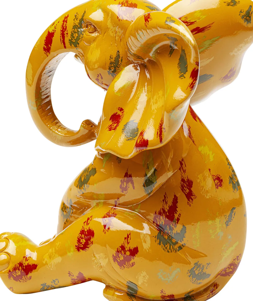 elephant_dots_elefantti_koristeesine_keltainen_cm_4.webp Koriste-Esineet>KARE Design Elephant Dots Elefantti Koriste-esine Keltainen 18cm