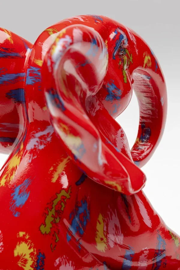 Koriste-Esineet>KARE Design Elephant Dots Elefantti Koriste-esine Punainen 18cm