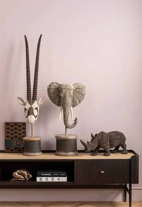 Koriste-Esineet>KARE Design Elephant Head Pearls Elefantti Koriste-esine 76cm