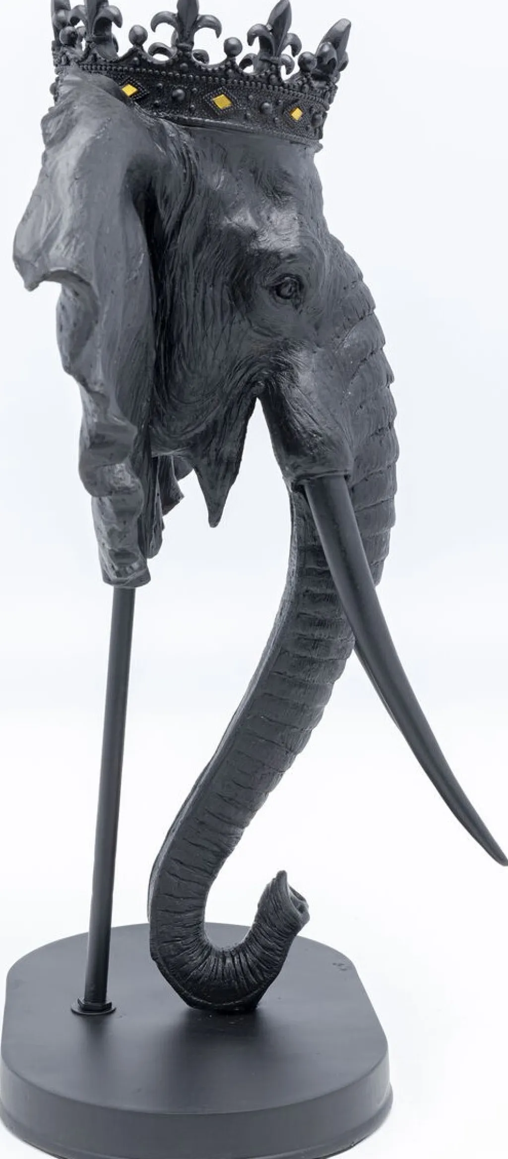 elephant_royal_elefantti_koristeesine_musta_cm_1.webp Koriste-Esineet>KARE Design Elephant Royal Elefantti Koriste-esine Musta 57cm