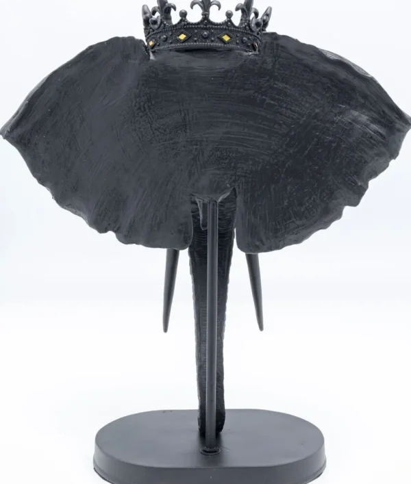 Koriste-Esineet>KARE Design Elephant Royal Elefantti Koriste-esine Musta 57cm
