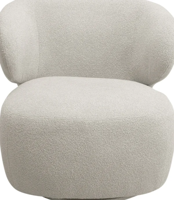 Nojatuolit>KARE Design Elite Kääntyvä Nojatuoli Kermanvärinen