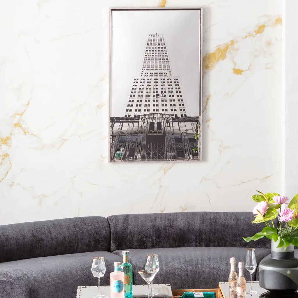 empire_state_mirror_kehystetty_taulupeili_xcm_0.webp Taulut | Olohuone>KARE Design Empire State Mirror Kehystetty Taulu/peili 77x130cm