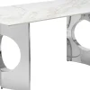 Pöydät>KARE Design Eternity Oho Pöytä, Kromi, Keraaminen Pöytälevy 180x90cm
