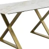 Pöydät>KARE Design Eternity Pöytä Ristikkojalalla, Messinki 160x80cm
