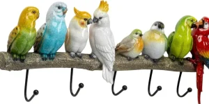 Seinänaulakot>KARE Design Exotic Birds Vaatenaulakko