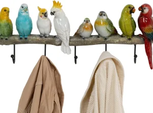 Seinänaulakot>KARE Design Exotic Birds Vaatenaulakko