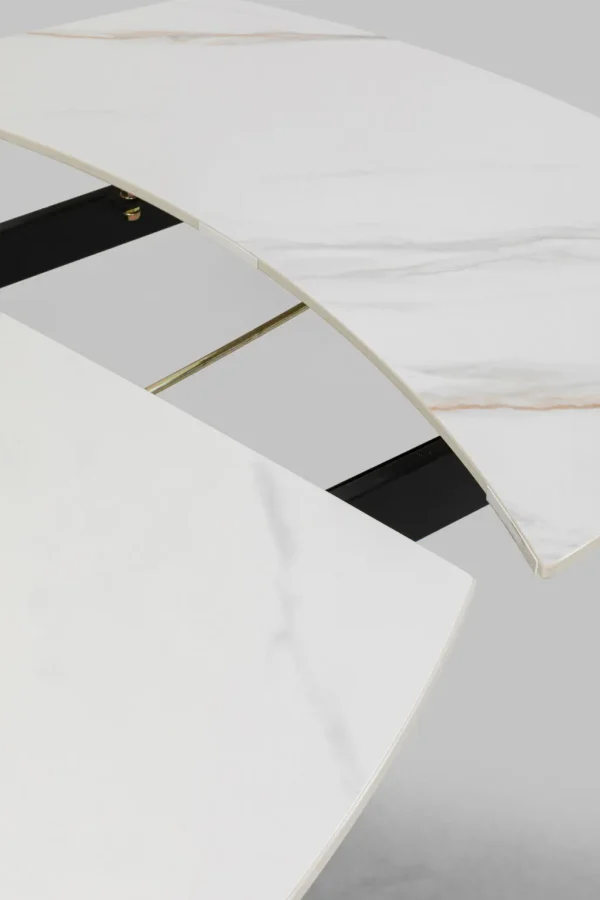 Pöydät>KARE Design Extension Table Twist Onyx 120(30+30)x90cm