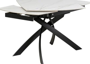 Pöydät>KARE Design Extension Table Twist Onyx 120(30+30)x90cm