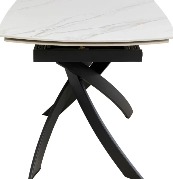 Pöydät>KARE Design Extension Table Twist Onyx 120(30+30)x90cm