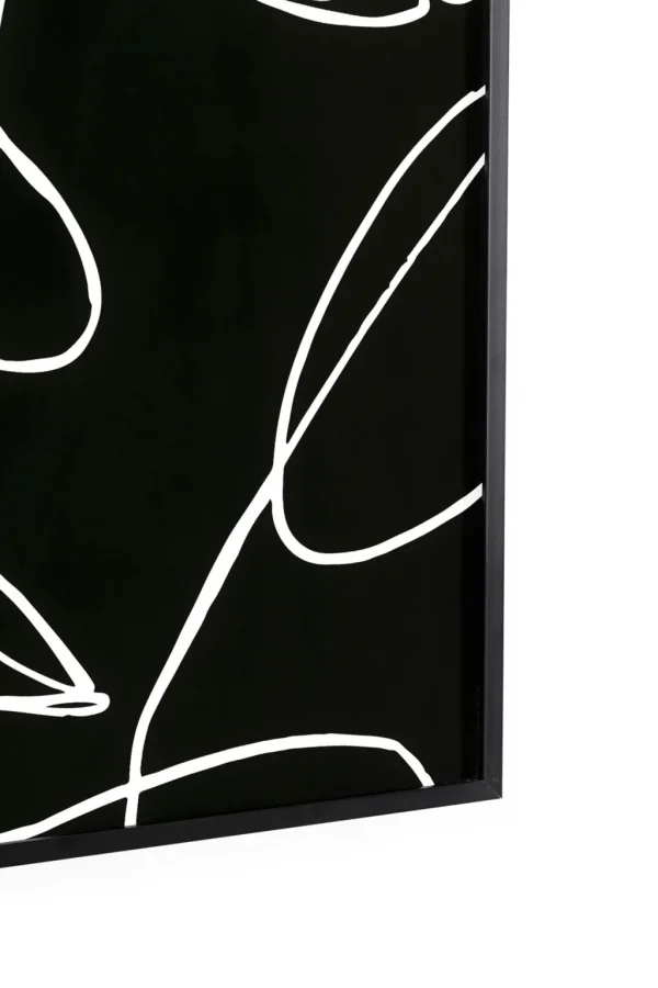 Taulut>KARE Design Faccia Arte Drawing Kasot Kehystetty Taulu Musta 150x100cm