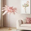Lattiavalaisimet>KARE Design Feather Palm Lattiavalaisin Pinkki 165cm