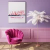 Lattiavalaisimet>KARE Design Feather Palm Lattiavalaisin Valkoinen 165cm