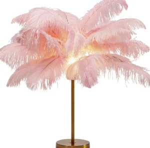 Pöytävalaisimet>KARE Design Feather Palm Pöytävalaisin Pinkki 60cm