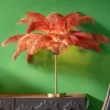 Pöytävalaisimet>KARE Design Feather Palm Pöytävalaisin, Ruosteenpunainen 60cm