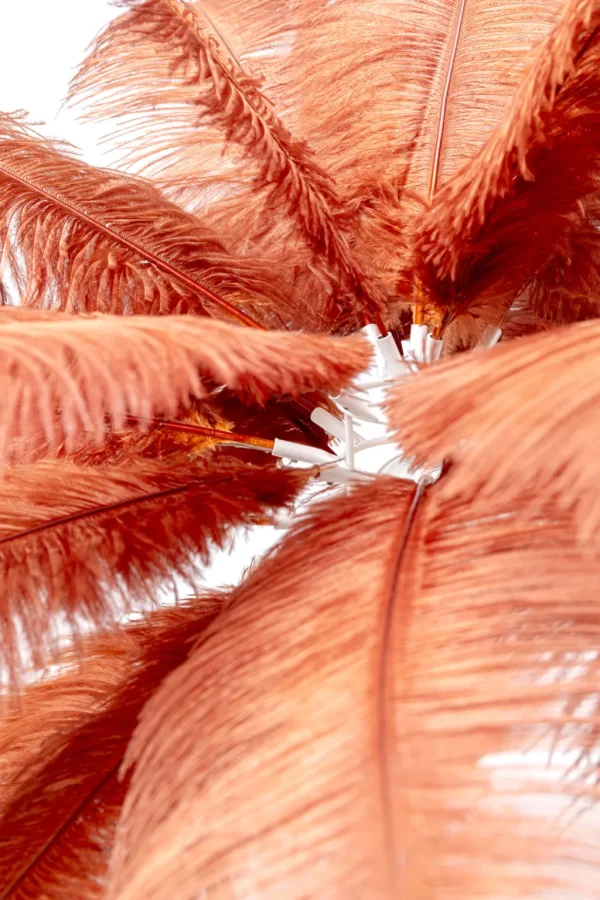 Pöytävalaisimet>KARE Design Feather Palm Pöytävalaisin, Ruosteenpunainen 60cm