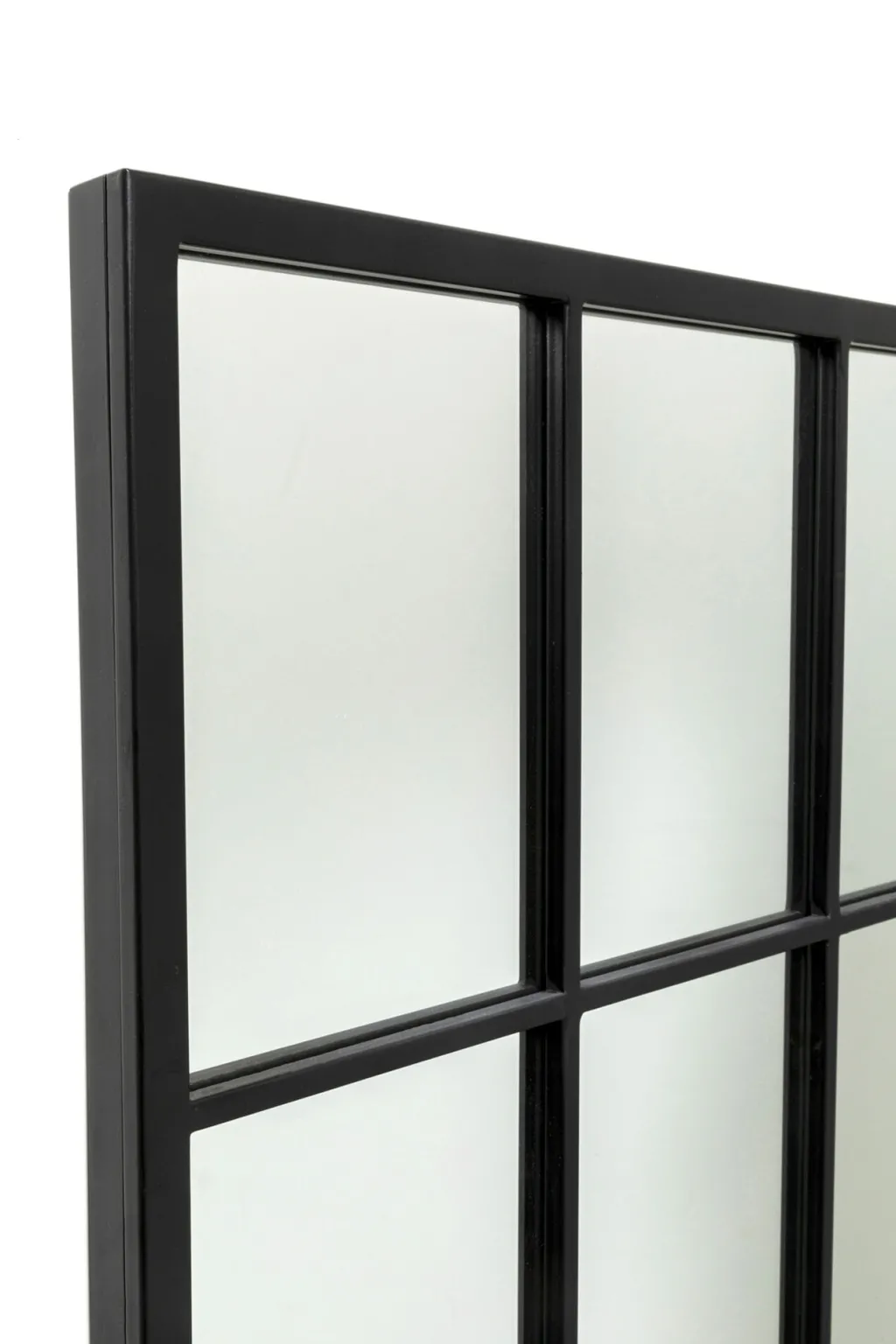 finestra_seinpeili_metallia_musta_xcm_1.webp Peilit>KARE Design Finestra Seinäpeili, Metallia, Musta 60x140cm