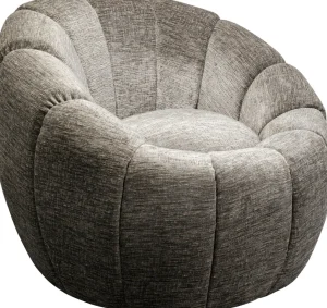Nojatuolit>KARE Design Fiori Kääntyvä Nojatuoli Harmaa