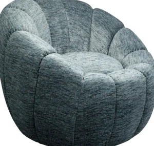 Nojatuolit>KARE Design Fiori Kääntyvä Nojatuoli Sininen