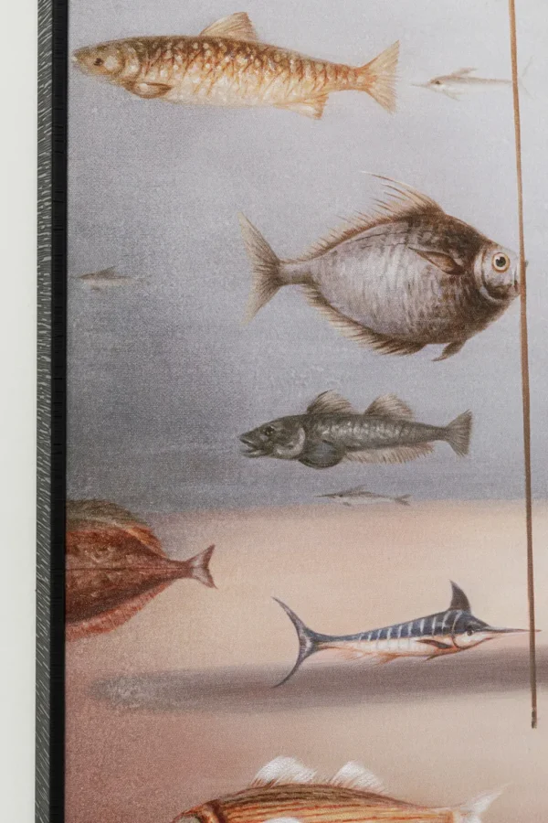 Taulut>KARE Design Fisherman Boat Kalastaja Kehystetty Taulu 60x120cm