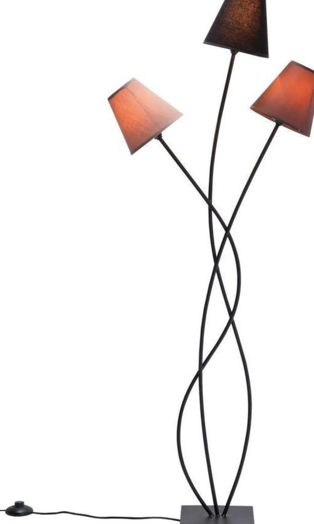 flexible_mocca_tre_lattiavalaisin_2.webp Lattiavalaisimet | Olohuone>KARE Design Flexible Mocca Tre Lattiavalaisin