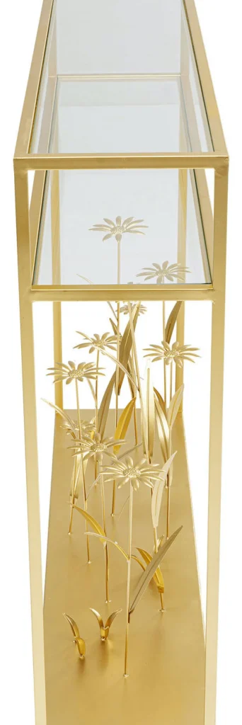 Konsolipöydät Ja Sivupöydät>KARE Design Flower Meadow Konsolipöytä, Kulta 100cm
