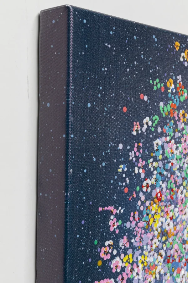 Taulut | Olohuone>KARE Design Flying Elephant At Night, Elefantti Canvas Taulu, 120x160cm