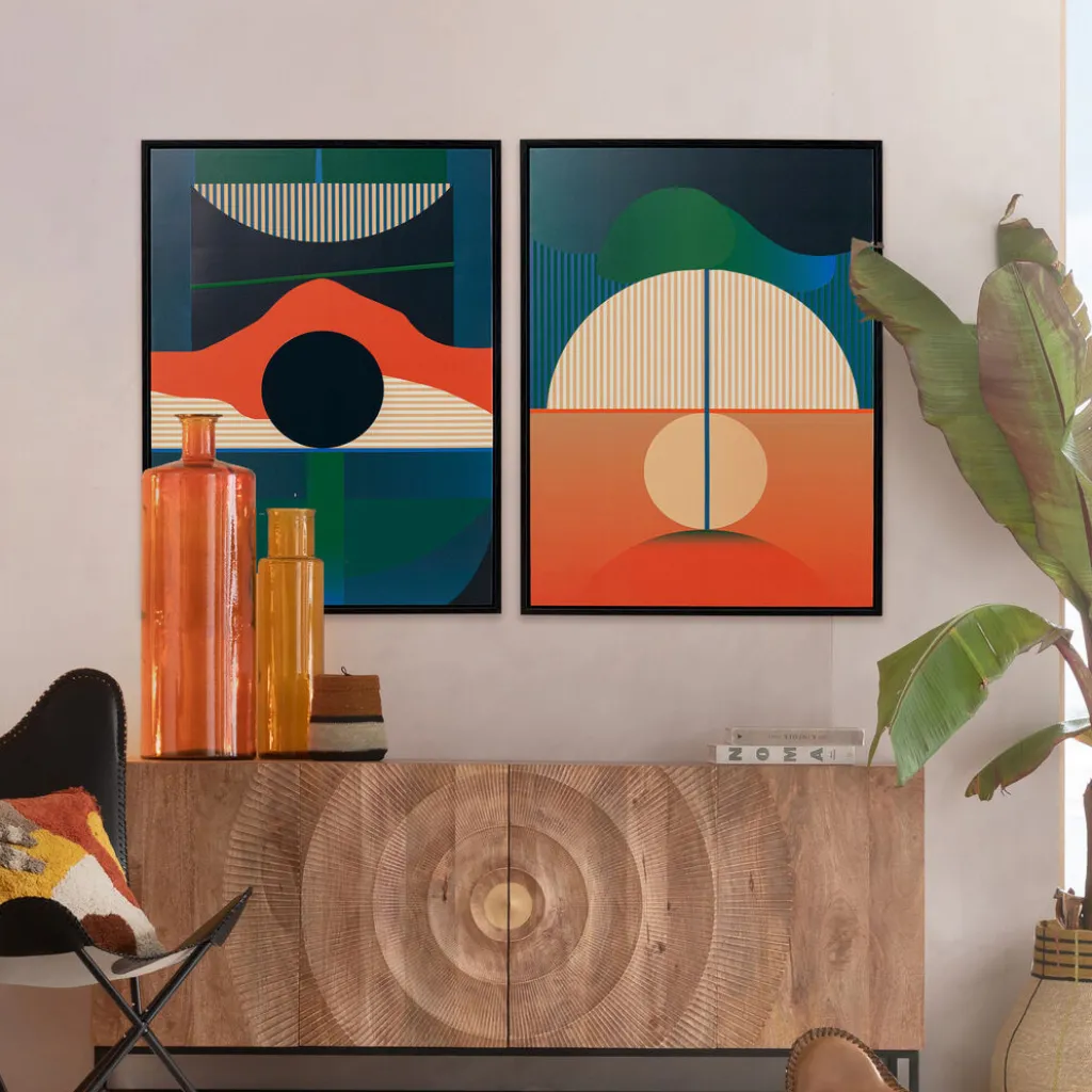 framed_picture_sunset_xcm_5.webp Taulut | Olohuone>KARE Design Framed Picture Sunset 75x100cm