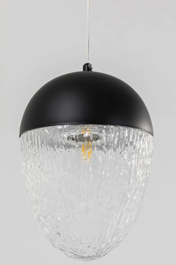 Riippuvalaisimet>KARE Design Frozen Riippuvalaisin Matta Musta Ø20cm