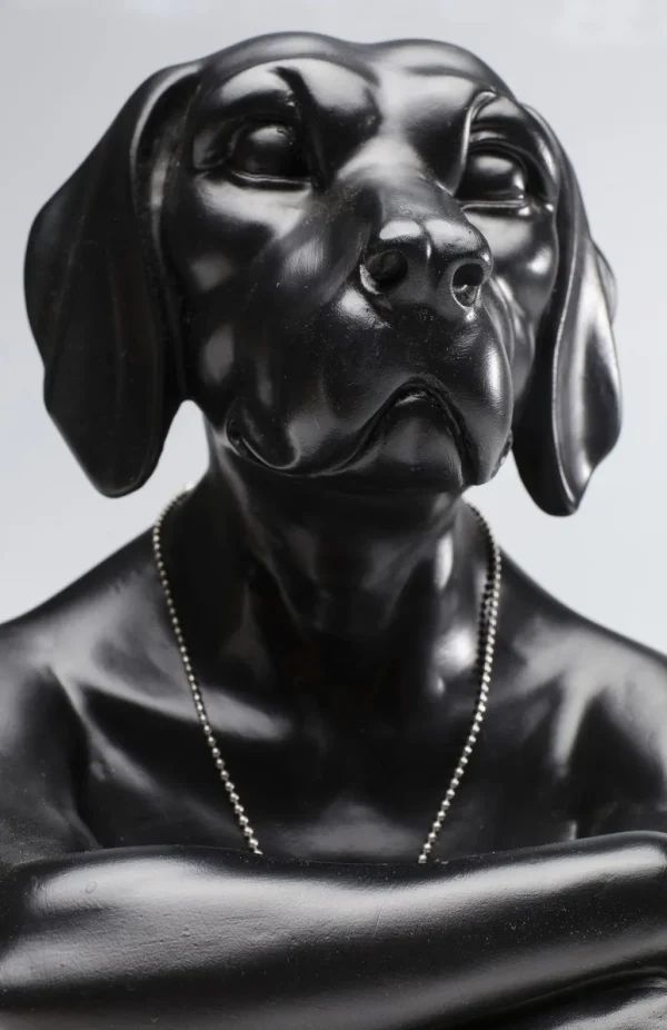 Koriste-Esineet>KARE Design Gangster Dog Koira Koriste-esine, Musta