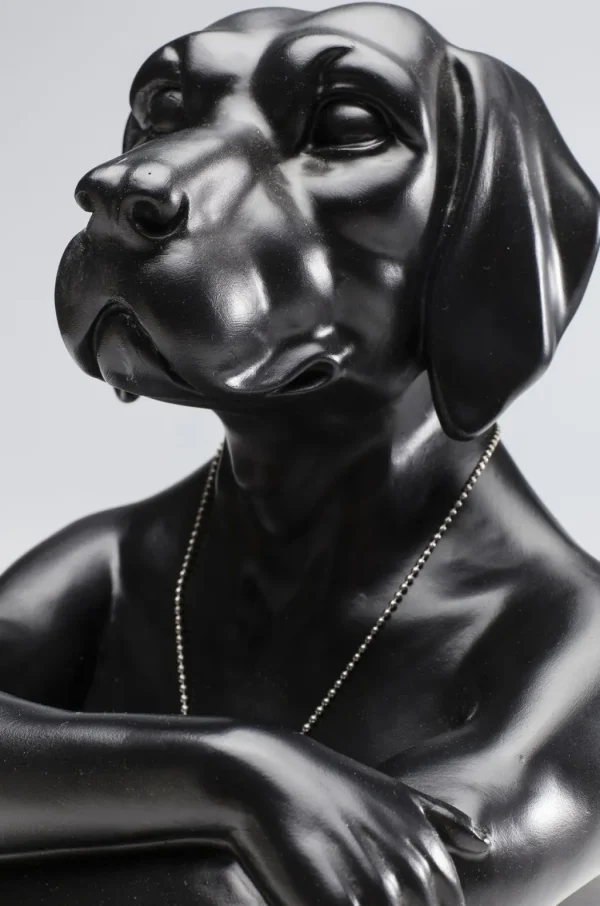 Koriste-Esineet>KARE Design Gangster Dog Koira Koriste-esine, Musta