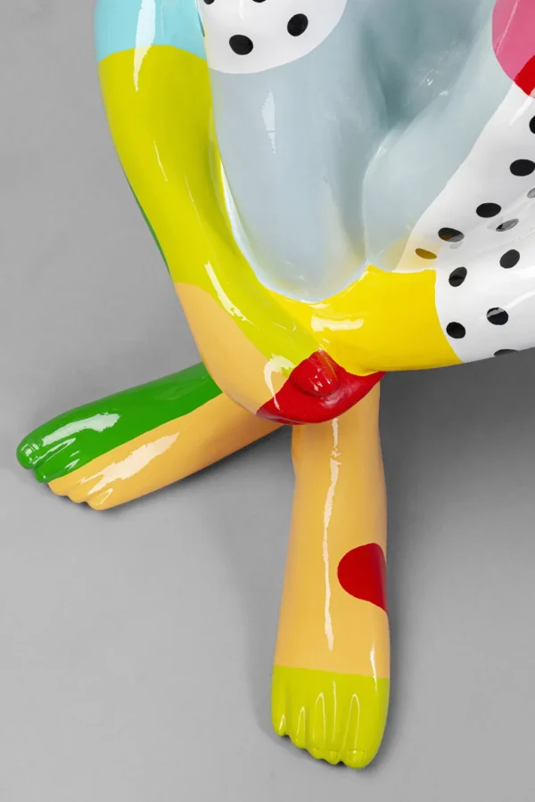Jalalliset Koriste-Esineet>KARE Design Gangster Dog Koira Koriste-esine Värikäs 80cm