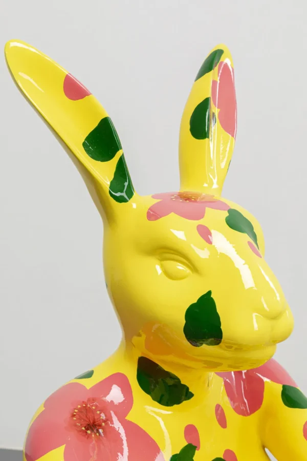 Jalalliset Koriste-Esineet>KARE Design Gangster Rabbit Jänis Koriste-esine Keltainen 80cm