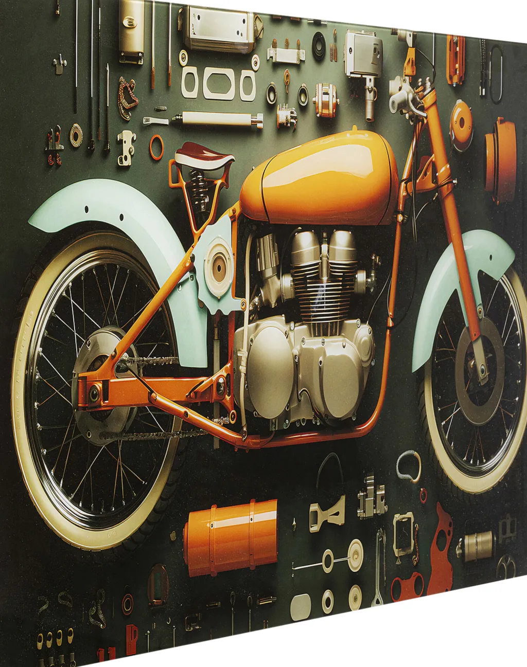 garage_motorbike_moottoripyr_lasitaulu_xcm_0.webp Taulut | Olohuone>KARE Design Garage Motorbike Moottoripyörä Lasitaulu 60x80cm