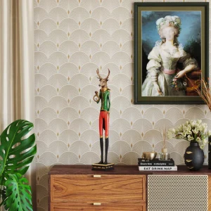 Kellot>KARE Design Gentleman Deer Peura Pöytäkello
