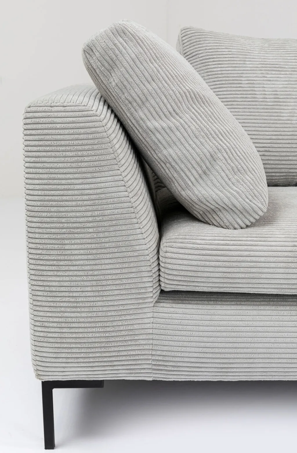 gianni_cord_kulmasohva_harmaa_oikea_7.webp Kulmasohvat>KARE Design Gianni Cord Kulmasohva, Harmaa, Oikea
