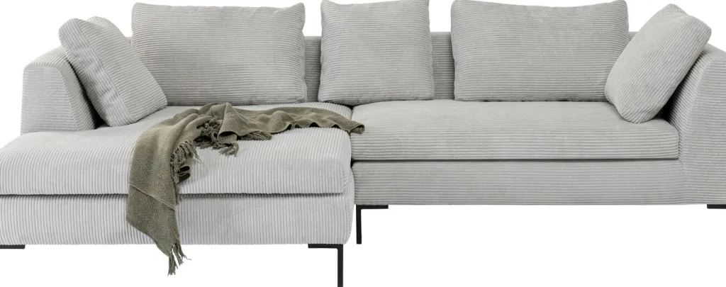 gianni_cord_kulmasohva_harmaa_vasen_4.webp Kulmasohvat>KARE Design Gianni Cord Kulmasohva, Harmaa, Vasen