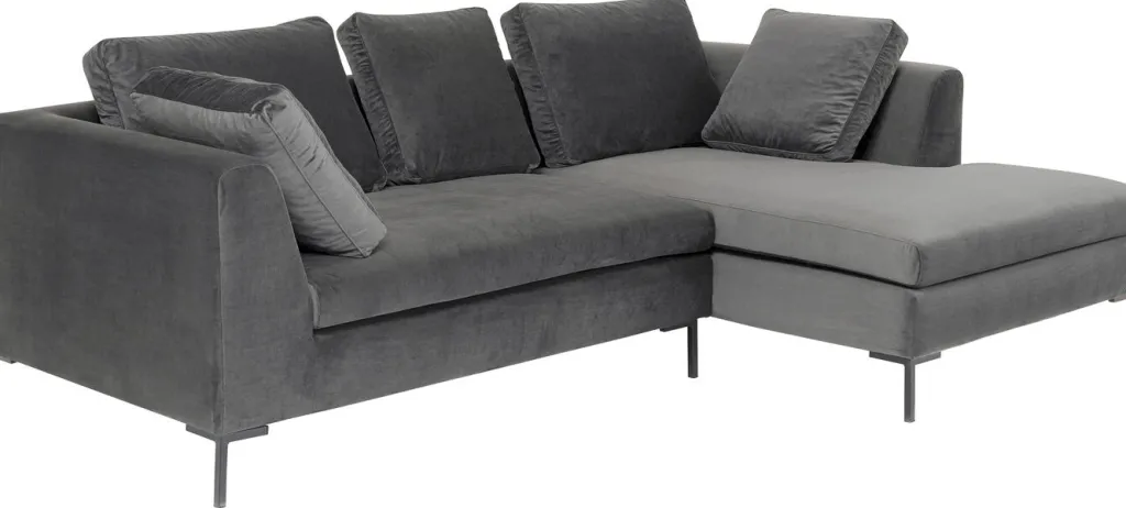 gianni_small_kulmasohva__samettia_harmaa_oikea_0.webp Olohuone | Kulmasohvat>KARE Design Gianni Small Kulmasohva - Samettia, Harmaa, Oikea
