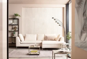 Kulmasohvat>KARE Design Gianni Sohva, Kermanvärinen, Oikea
